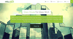 Desktop Screenshot of glasshouse-eg.com