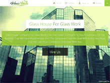Tablet Screenshot of glasshouse-eg.com